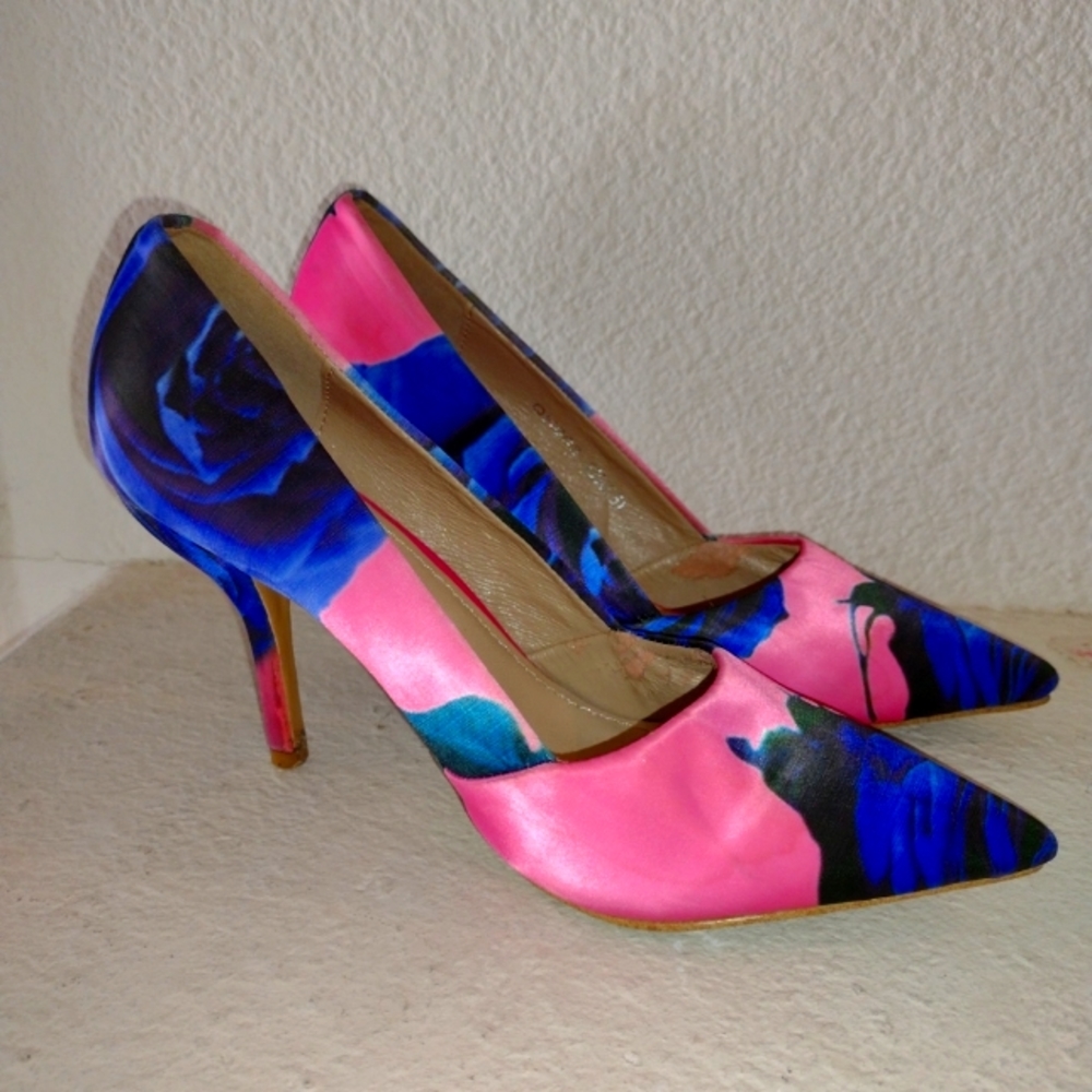 Satin Pumps